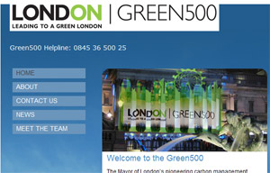Green500 site Screenshot